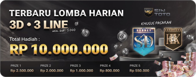 LOMBA HARIAN 3D-3LINE